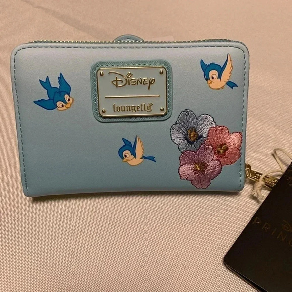 LOUNGEFLY SNOW WHITE Forest Animals Wallet, NWT. - Picture 2 of 3